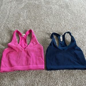 COPY - Free People Movement Free Throw crop tops both xs